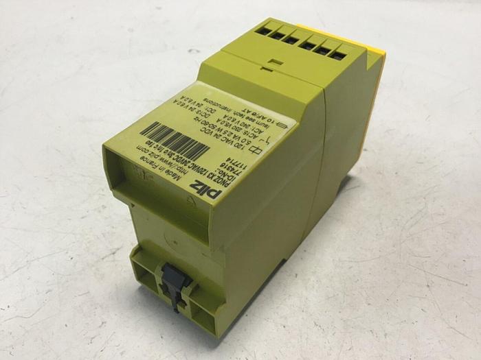 Used PILZ Safety Relay PNOZX3120VAC24VDC3N/O1N/C1SO #66531