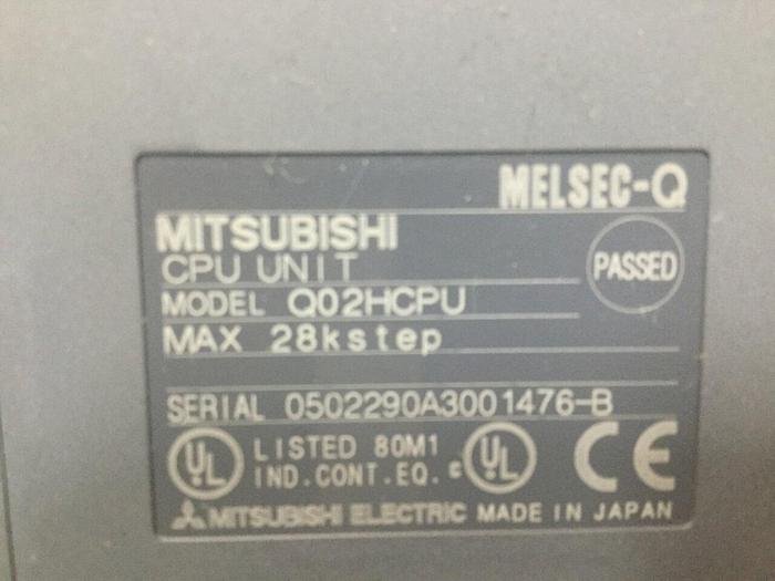 Used MITSUBISHI CPU Module Q02HCPU #100743