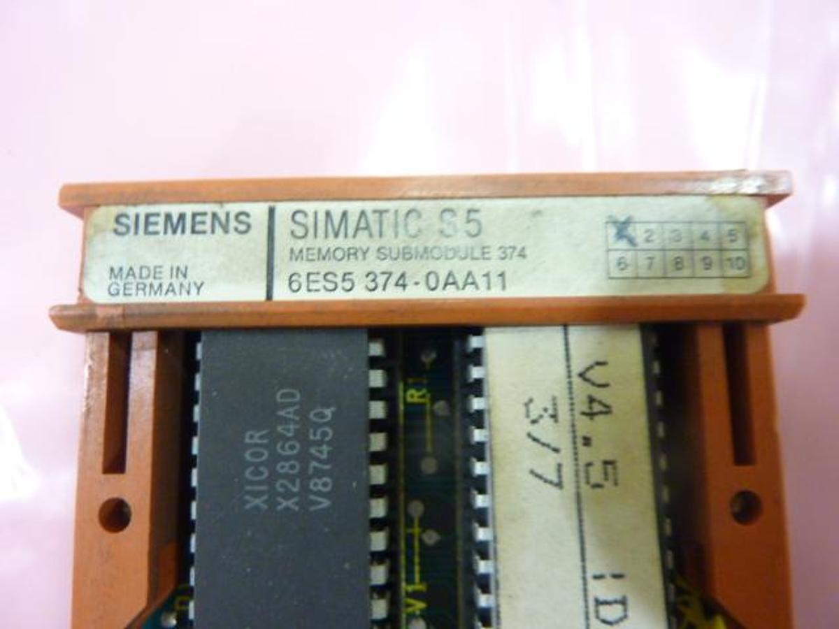 Used SIEMENS Memory Submodule 6ES5 374-0AA11 #43475