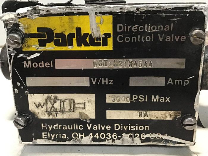 Used PARKER Directional Control Valve D3T1H21X4544 Used