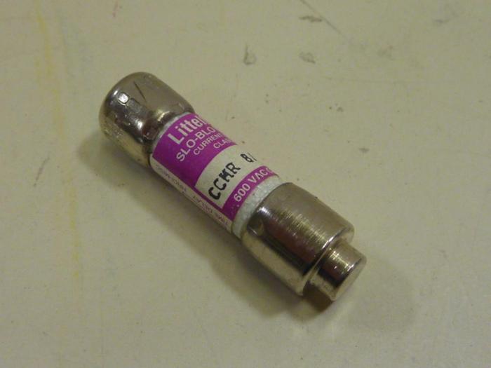 Used LITTELFUSE 8/10 Amp Fuse CCMR-8/10A #62362