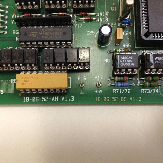 Used HAAS Circuit Board 18-06-52-AH V1.3 Used