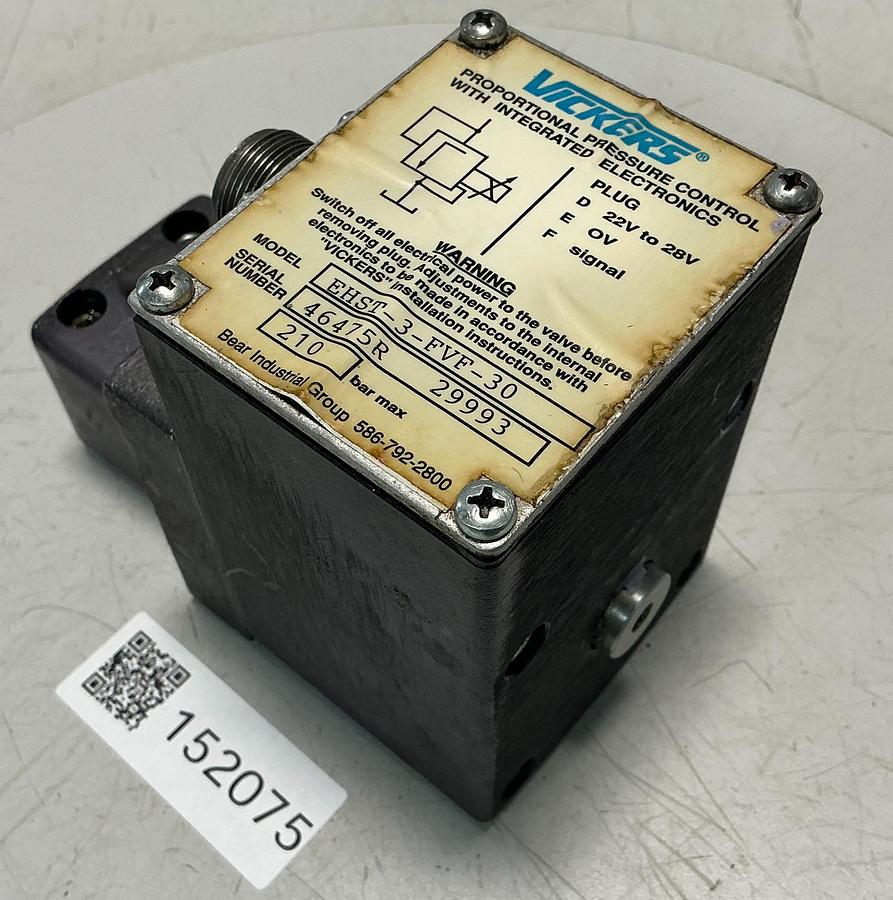 Used VICKERS EHST-3-FVF-30