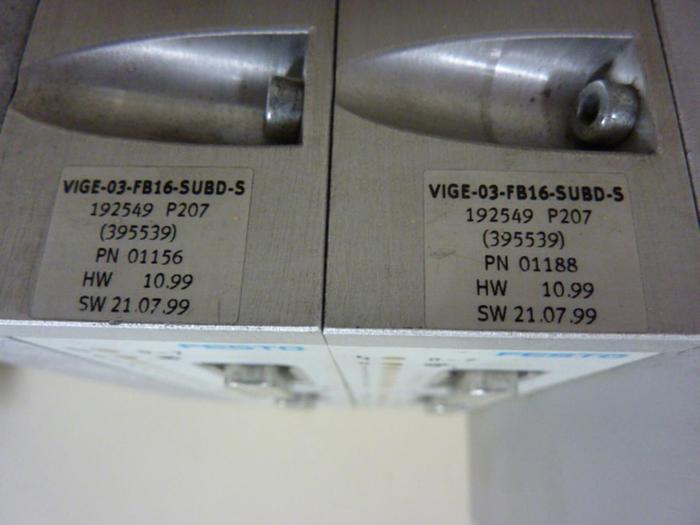 Used FESTO Control Block w/ Valves IFB8-03 #52789