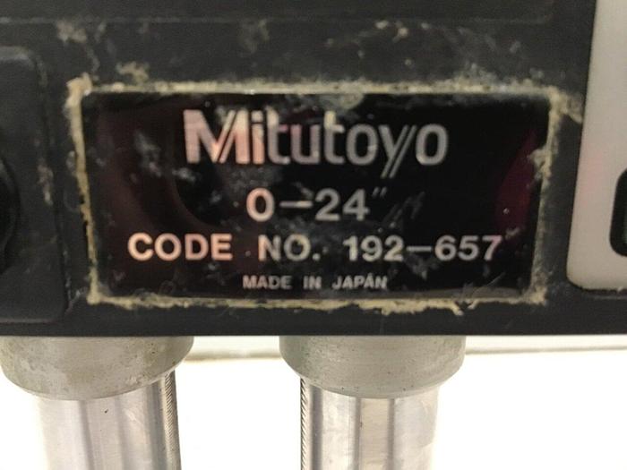 Used MITUTOYO Digimatic Height Gauge 192-657 Used