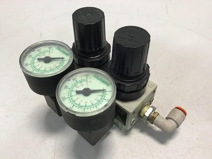 Used NUMATICS Regulator Gauge MR14R-02GPT #120783