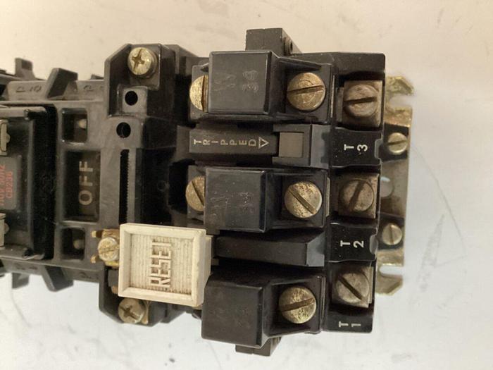 Used ALLEN BRADLEY Starter Size 1 509-BOD SER B W34 #31229