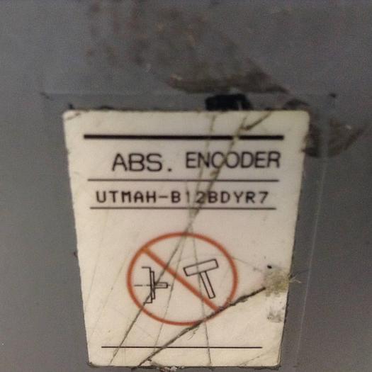 Used YASKAWA ELECTRIC AC Servo Motor USADED-13YRW11 #73552