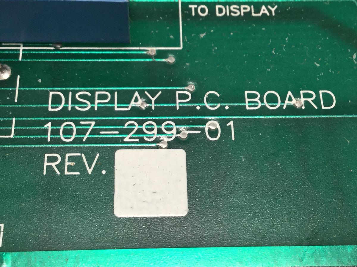 Used CONAIR Display Circuit Board 107-299-01 USED