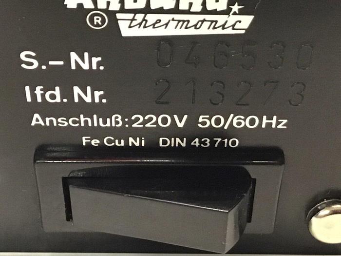 Used ARBURG Temperature Control FF10G250/500 #119501