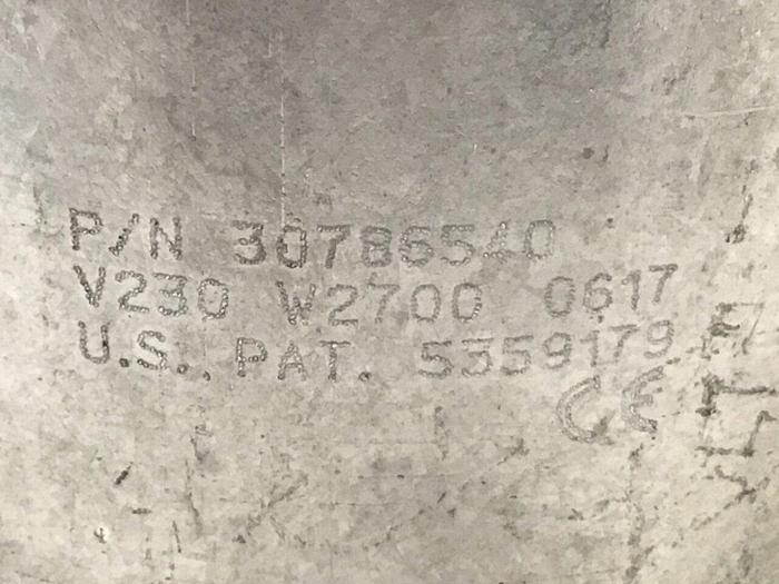 DEMAG 2700 Watt Heater Band 30786540 Used