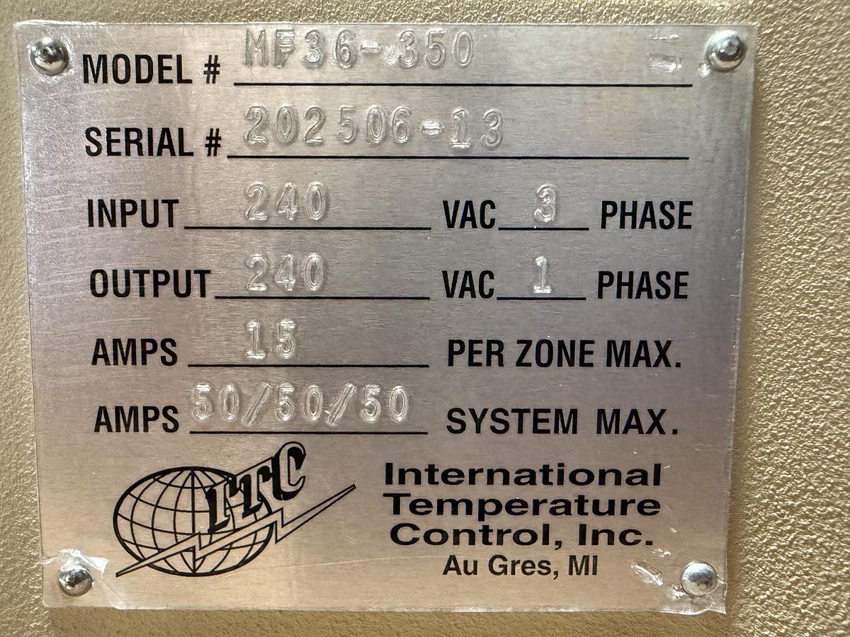 IDEAL MACHINERY IM-MF36-350-GTP 36 Zone Hot Runner NEW