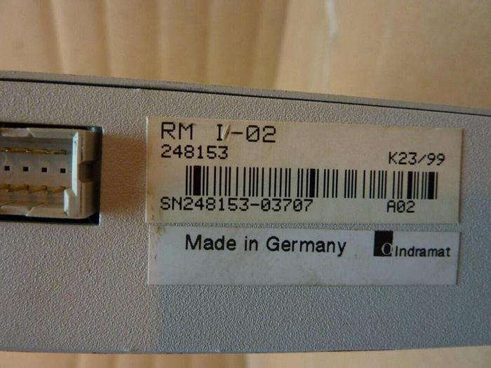 Used INDRAMAT Input Module RM I-02 #23886