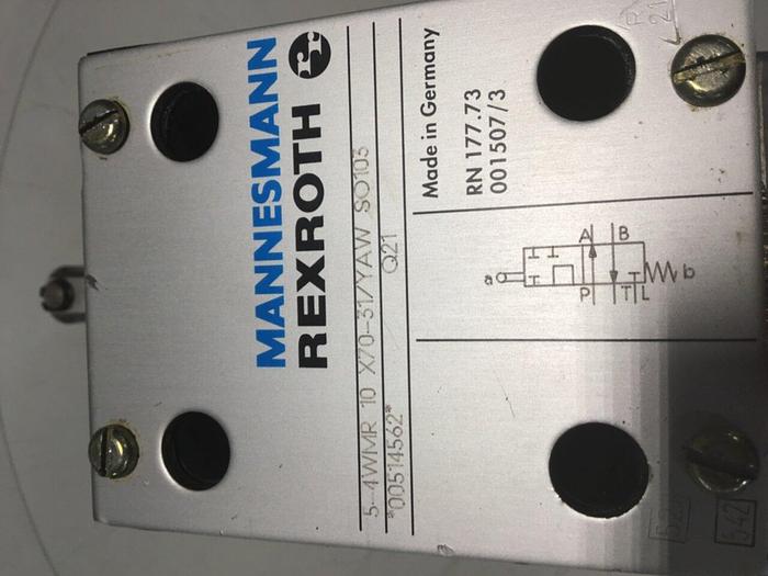 Used REXROTH Valve 54WMR10X7031/YAW S0103 #137654