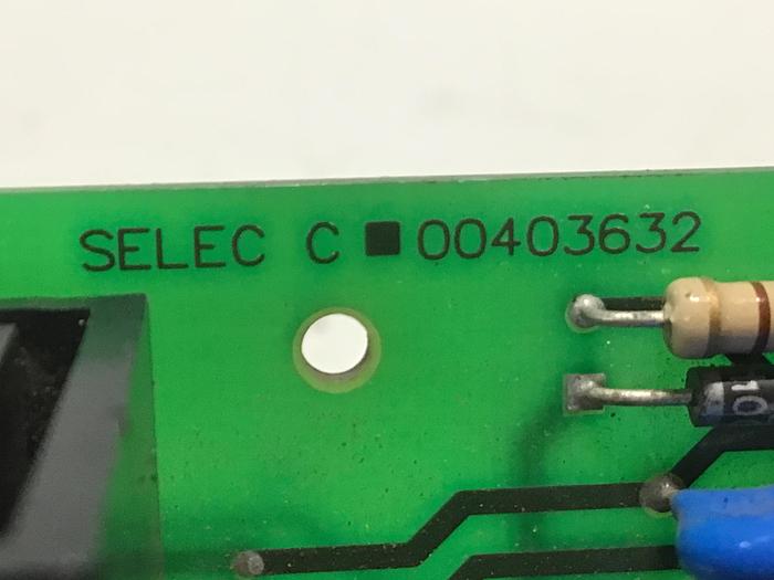 Used SELEC 00403632 Circuit Board Used #141679