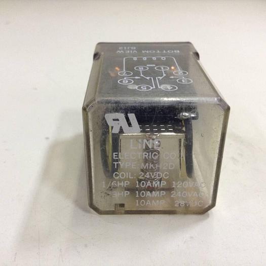 Used LINE ELECTRIC Relay MKH2D #76410