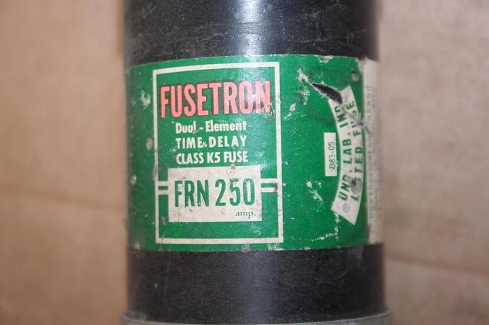 Used FUSETRON 250 Amp Fuse FRN-250 #17818
