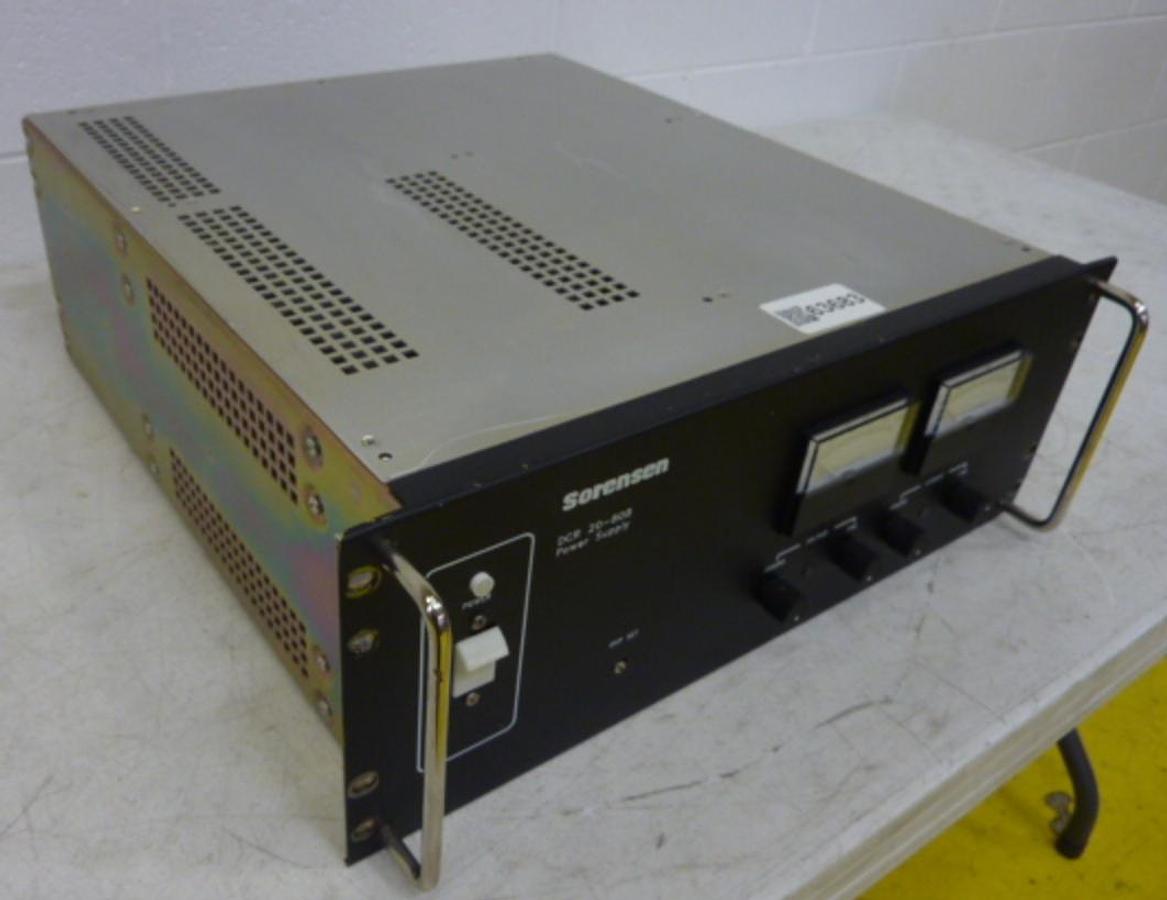 Used SORENSEN Power Supply DCR 20-80B2 USED