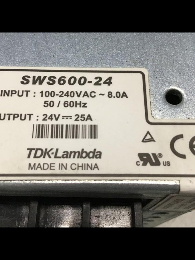 Used LAMBDA Power Supply SWS600-24 USED