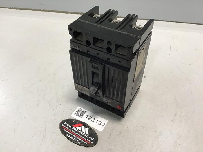 Used GENERAL ELECTRIC / GE 100 Amp Circuit Breaker TED136100 #123137