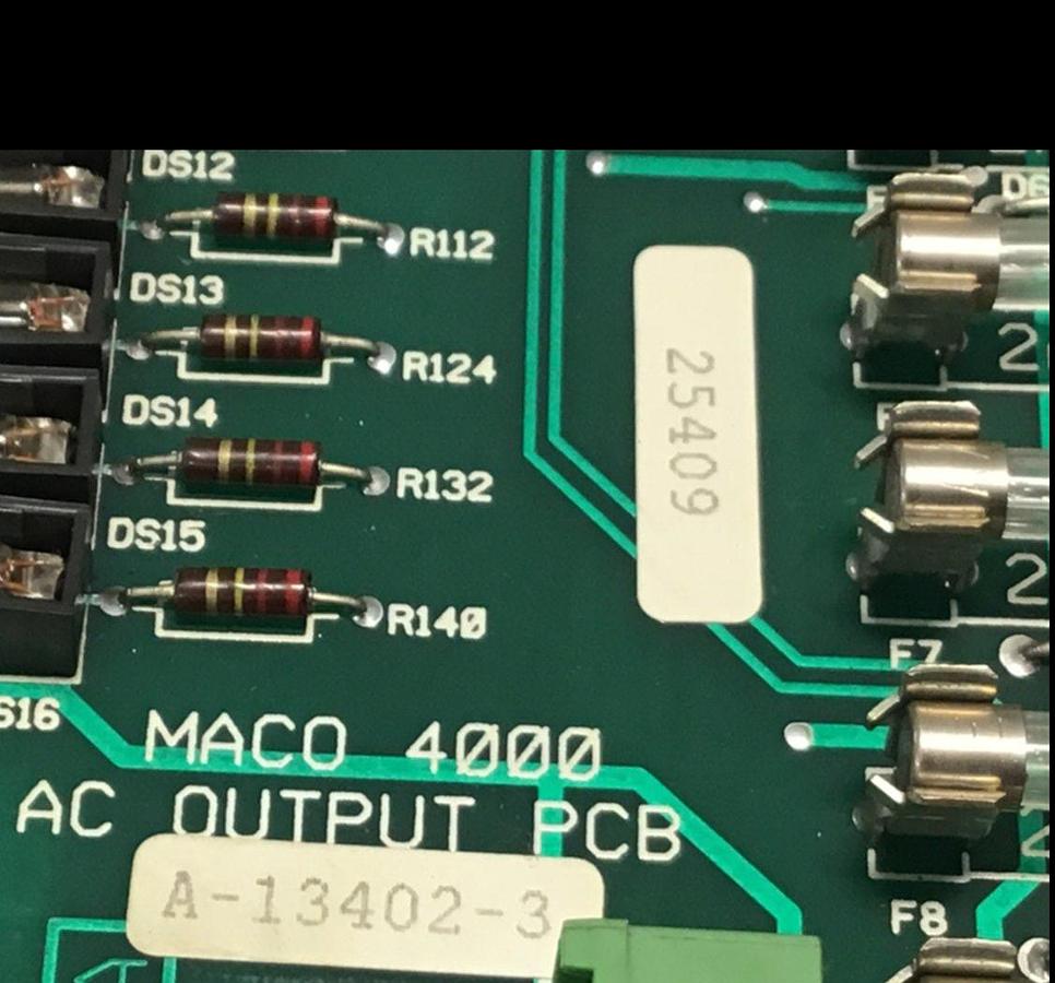 Used BARBER COLMAN AC Output Circuit Board A-13402-3 Used 
