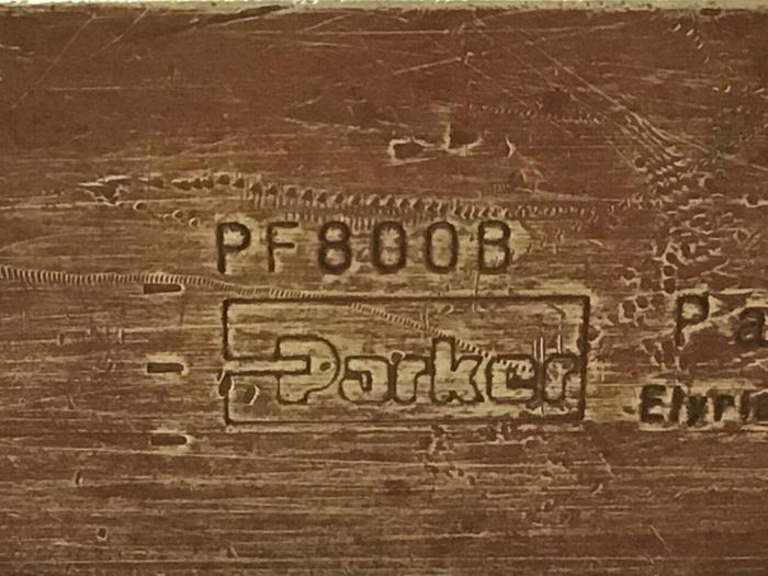 Used PARKER Hydraulic Control Valve PF800B #112979