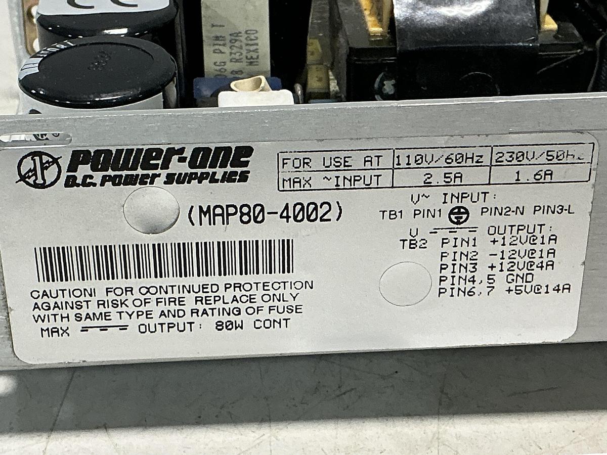 Used POWER-ONE MAP80-4002