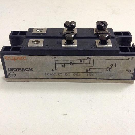 Used EUPEC Power Module 140X125 DC 062 1587 #77715
