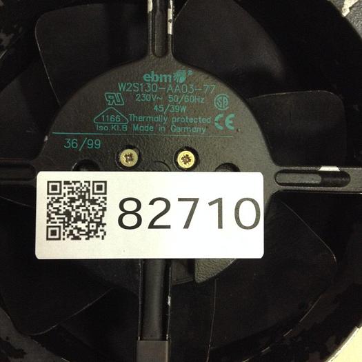 Used EBM Fan W2S130-AA03-77 #82710