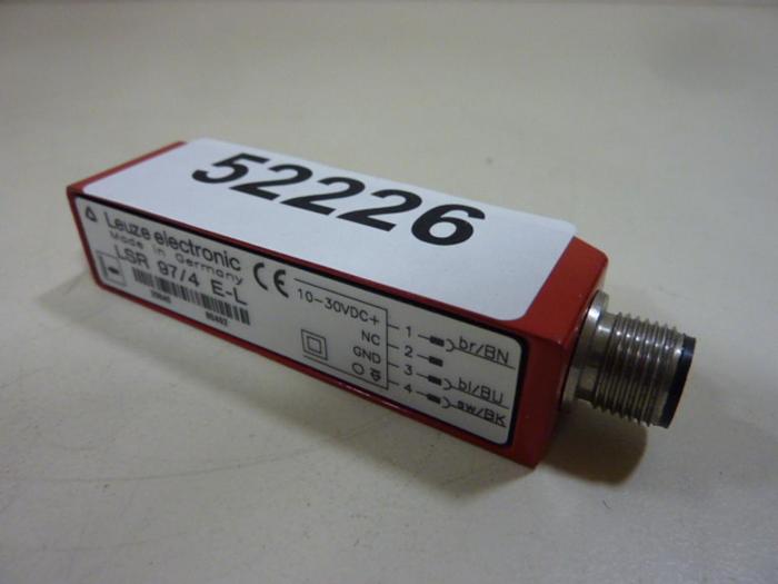 Used LEUZE Sensor LSR 97/4 E-L #52226