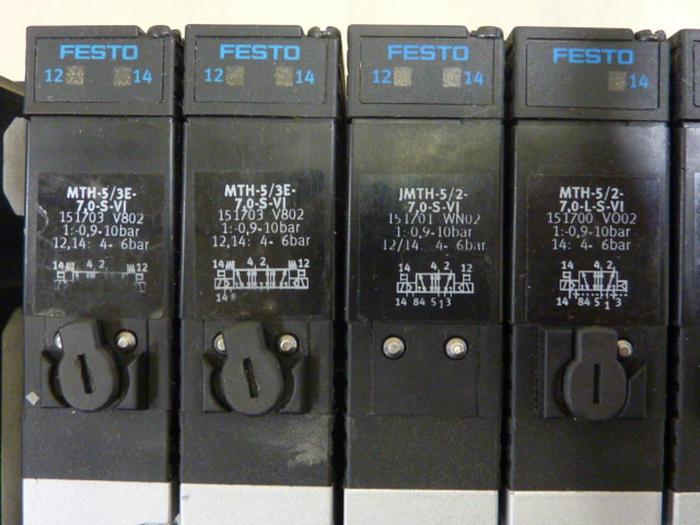 Used FESTO Control Block / Valve Terminal IFB13-03 #63755