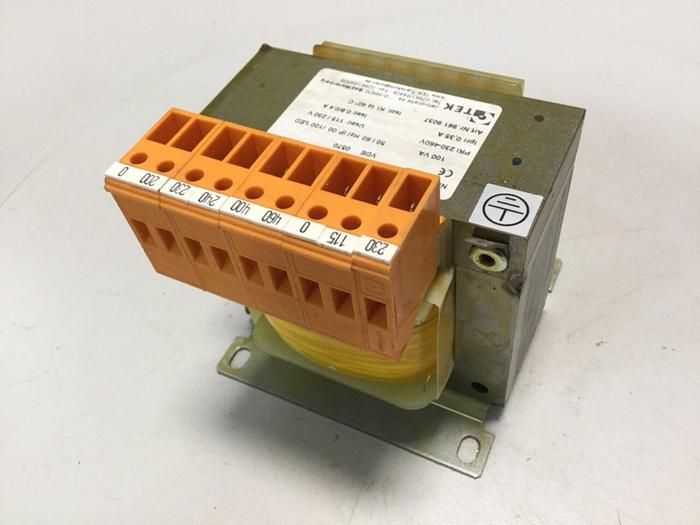Used TEK PRODUCTS 0.1 KVA Transformer 4046/11.04 EI96B/45 #109094