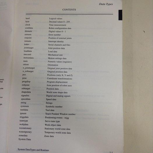 Used ABB Rapid Reference Manual 3HAC 0966-13 #70770