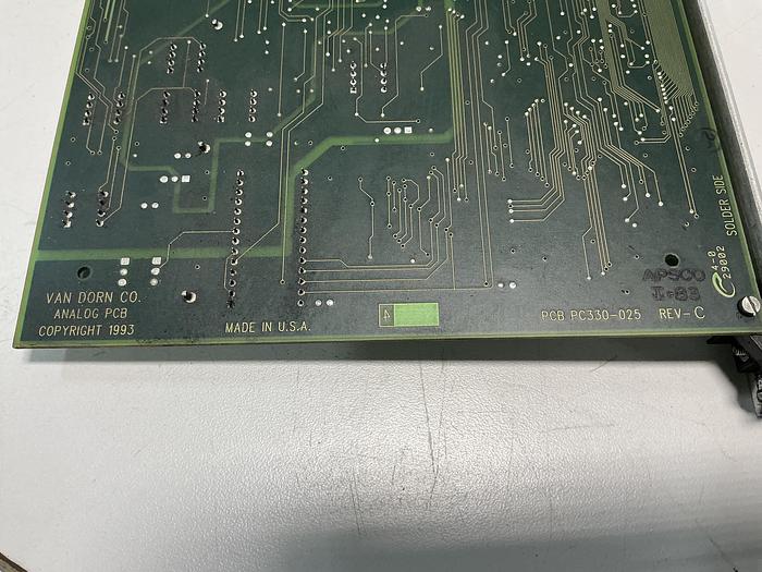 Used VAN DORN 330025 REV-C