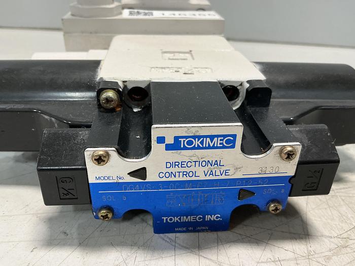 Used TOKIMEC DG4VS-3-0C-M-P7-H-7-P12-52