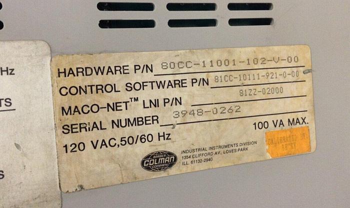 Used BARBER COLMAN Module 80CC-11001-102-V-00 #80104