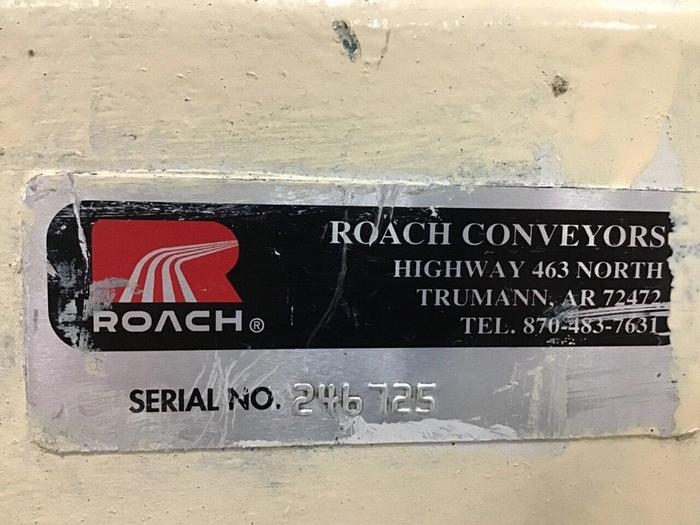 Used ROACH CONVEYOR Belt Conveyor 96X12 BC Used