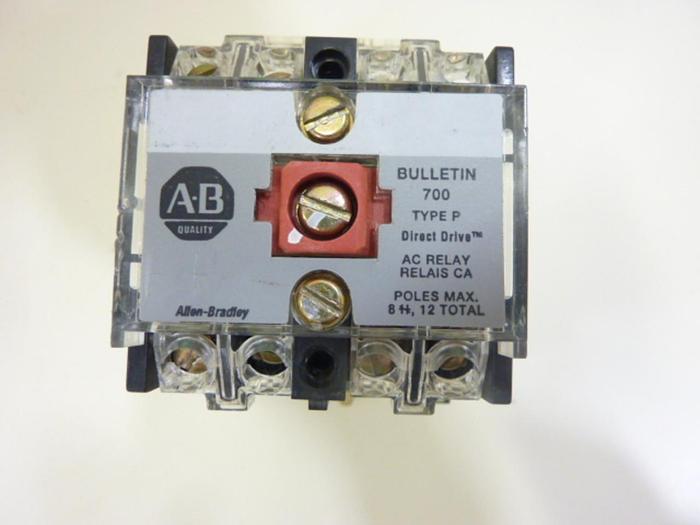 Used ALLEN BRADLEY AC Relay 700-P800A1 SER C #45851
