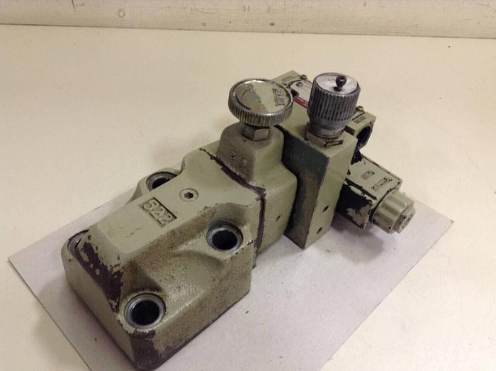 Used YUKEN Solenoid Controlled Relief Valve BSG-06-2B2-A100-4525 #68213