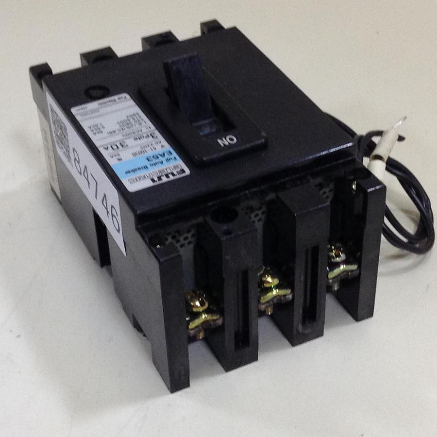 Used FUJI ELECTRIC 30 Amp Circuit Breaker EA53-30 Used