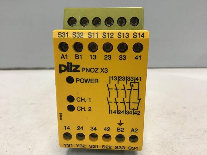 Used PILZ Safety Relay PNOZX3-3S/10 #129391