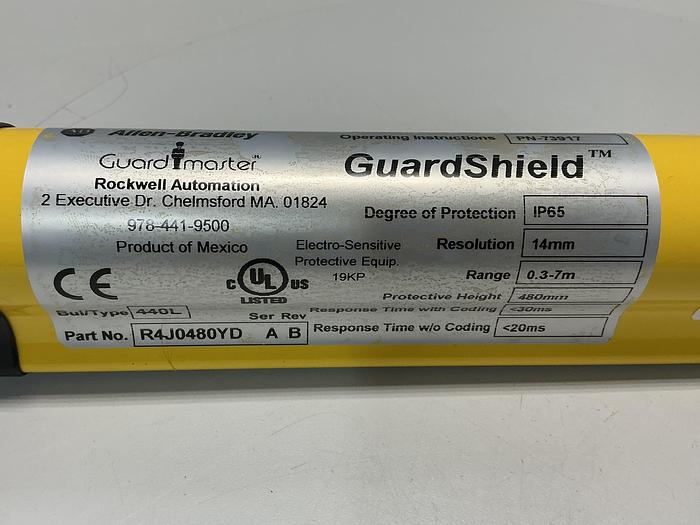 Used ALLEN BRADLEY R4J0480YD