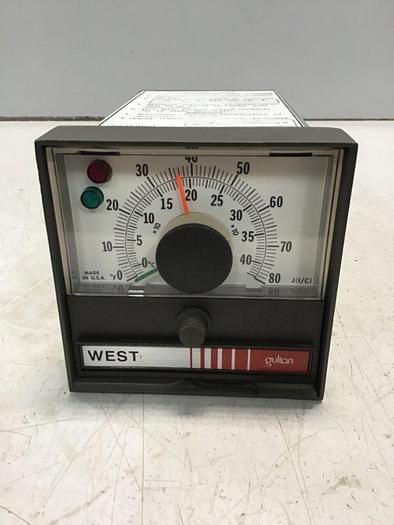 Used WEST INSTRUMENTS Temp Control 1412-0-1001 USED