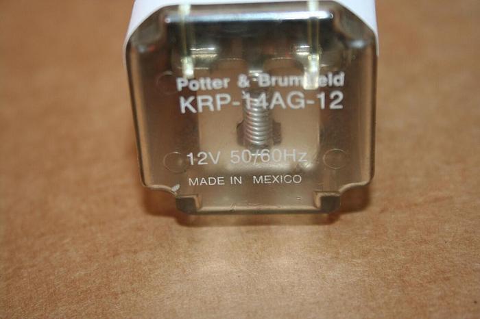 Used POTTER & BRUMFIELD Relay KRP-14AG-12 Used DNL SCRAPPED