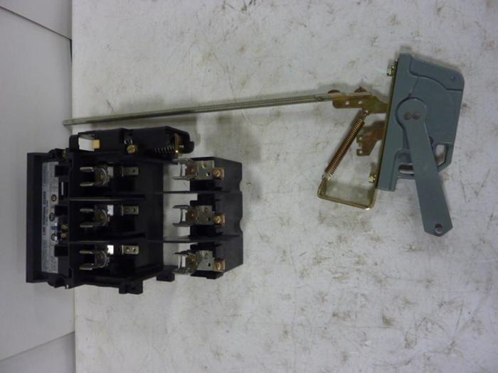Used ALLEN BRADLEY 30 Amp Disconnect Switch 1494V-DS30 SER A #57433