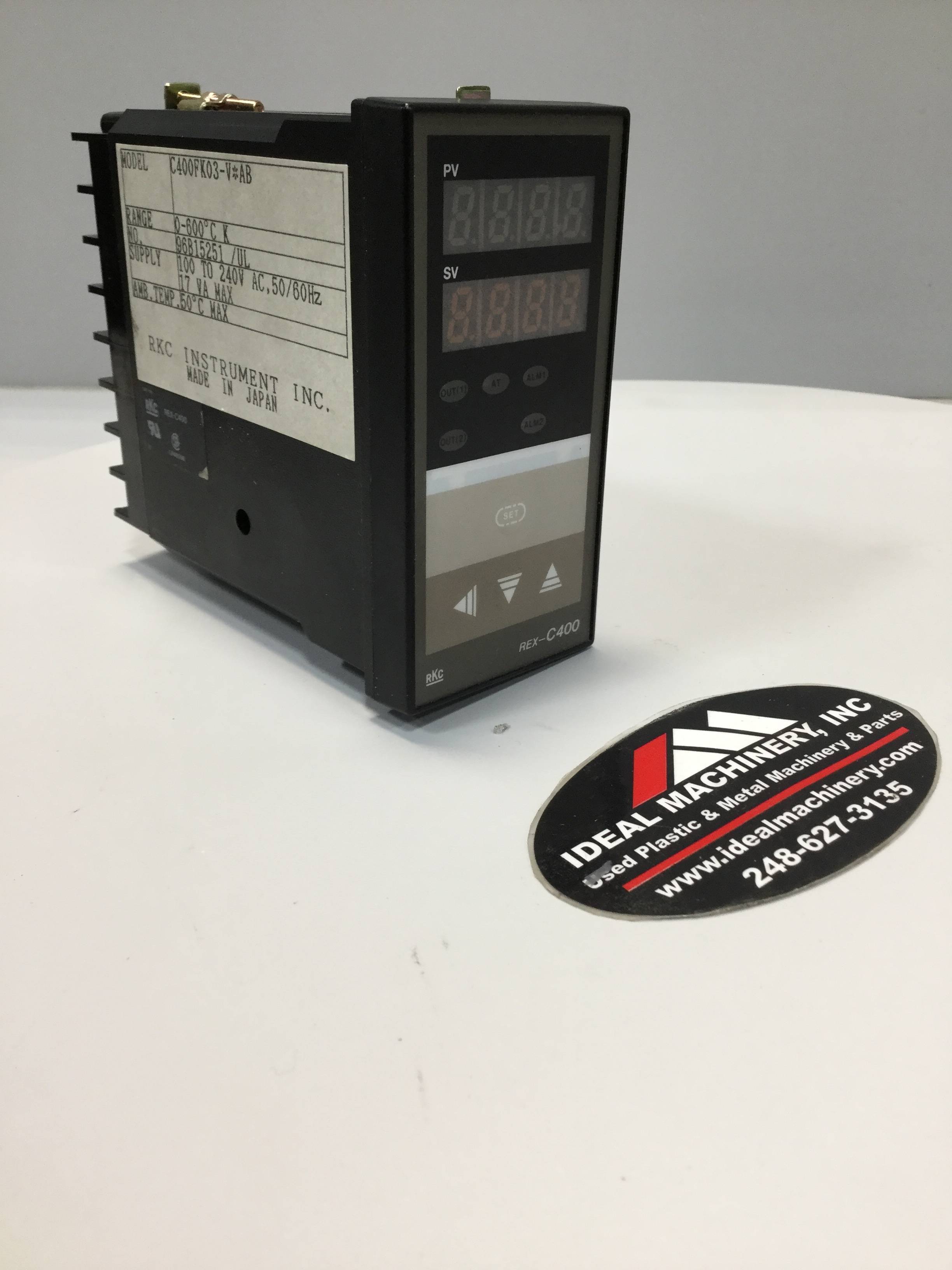Used RKC Temperature Control REX-C400FK03VAB USED