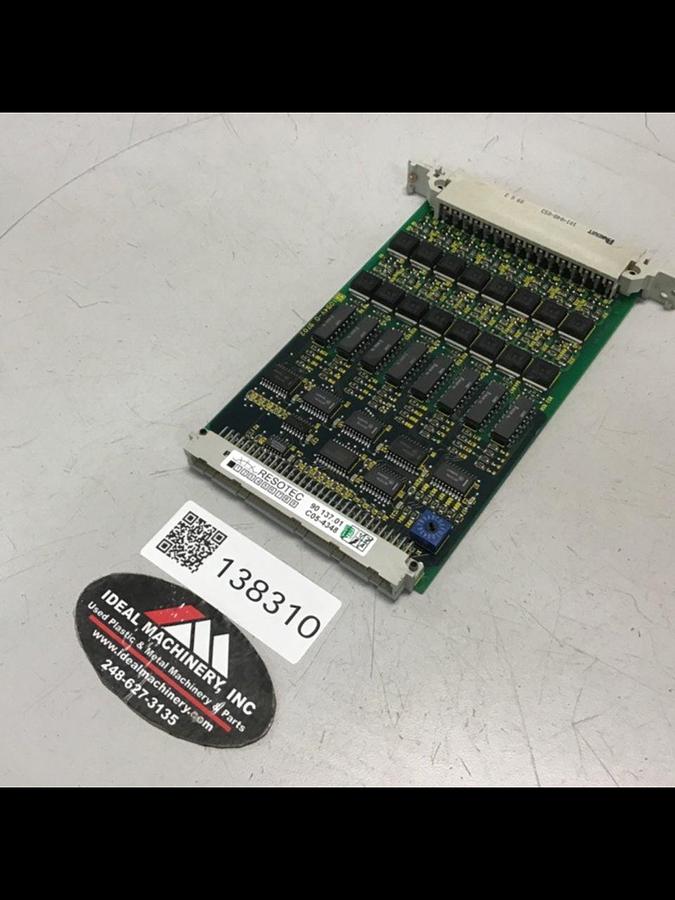 Used BOY MACHINES Circuit Board Card 90137.01 Used