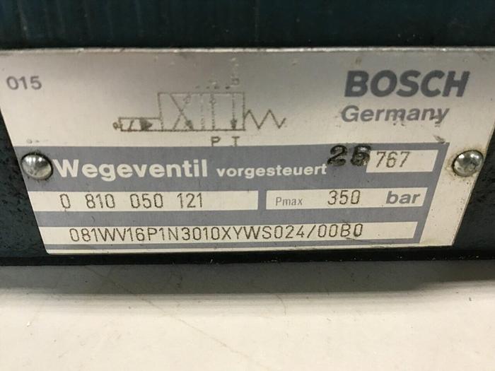 Used BOSCH Valve 0 810 091 426 USED