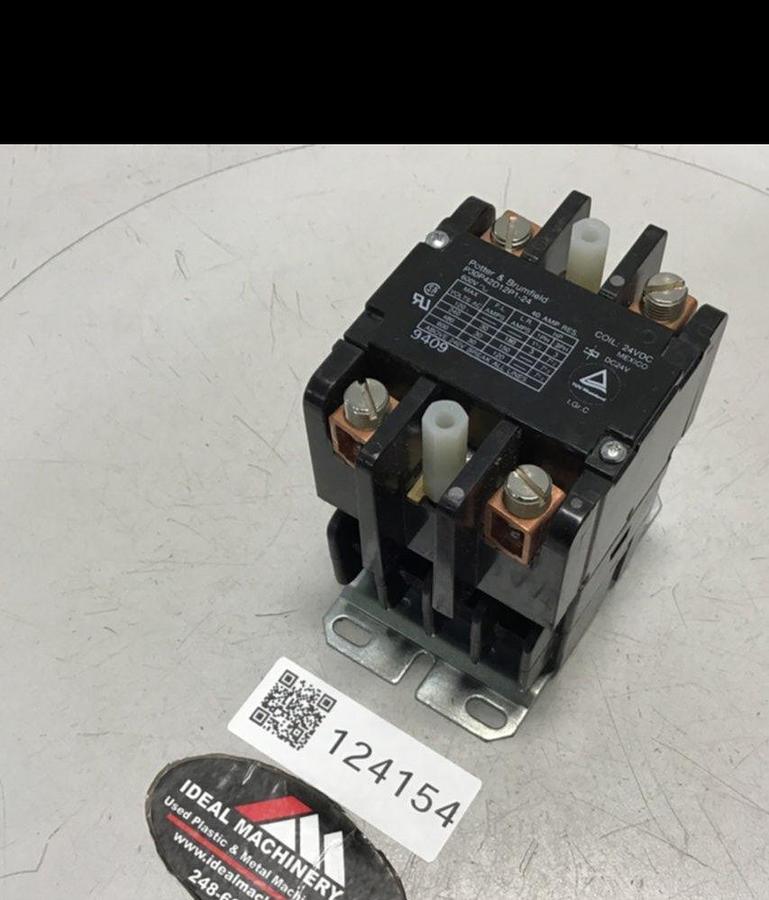 Used POTTER & BRUMFIELD Contactor P30P42D12P1-24 USED
