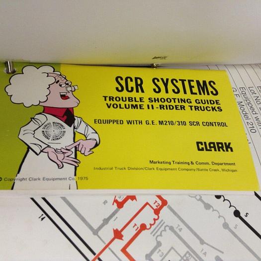Used CLARK EQUIPMENT Various Manuals MANUAL SRC USED